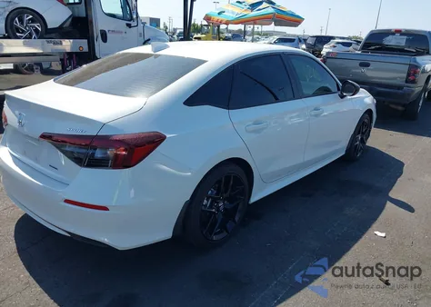 2025 Honda Civic Hybrid Sport/Sport Touring z USA, uszkodzony, nr VIN 2HGFE4F83SH318727